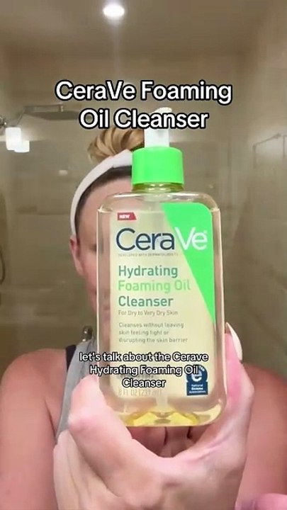 CeraVe Hydrating Foaming Oil Cleanser - Wonderful! 💕