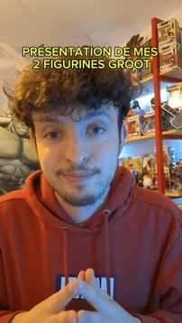 Présentation de mes 2 FIGURINES Groot