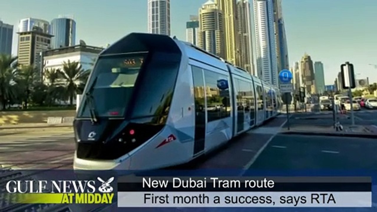 New Dubai Tram route - GN Midday