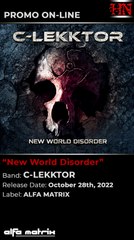 #Dark #Harsh #Elektro #EBM #Industrial from #México C-LEKKTOR - New World Disorder (2022)