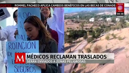 Médicos de Durango temen ser trasladados a Sinaloa por ser una "zona de guerra"
