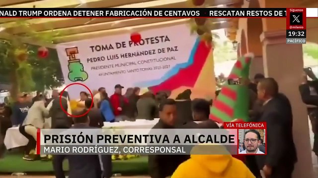 Dictan prisión preventiva a alcalde electo de Santo Tomás de los Plátanos por extorsión