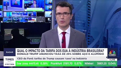 Como fica setor de indústria do Brasil com 'tarifaço' de Trump? Presidente da FIEMG comenta
