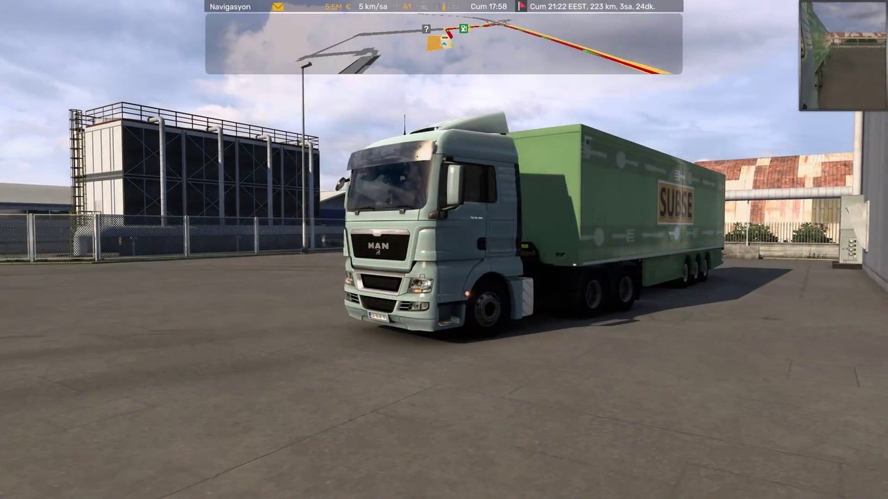 Prosciutto Ham - Delivery from Sofia City * to Plovdiv City - Tractor > MAN- Euro Truck Simulator 2