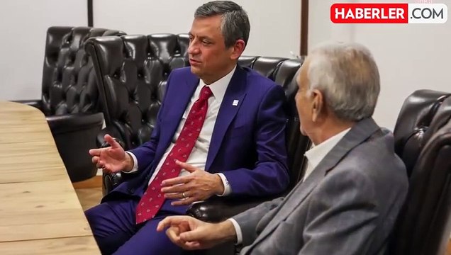 CHP Genel Başkanı Özgür Özel, Ahmet Türk'ü ziyaret etti