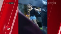 Denuncian que violencia al interior de un micro por la tarifa del pasaje en Santa Cruz