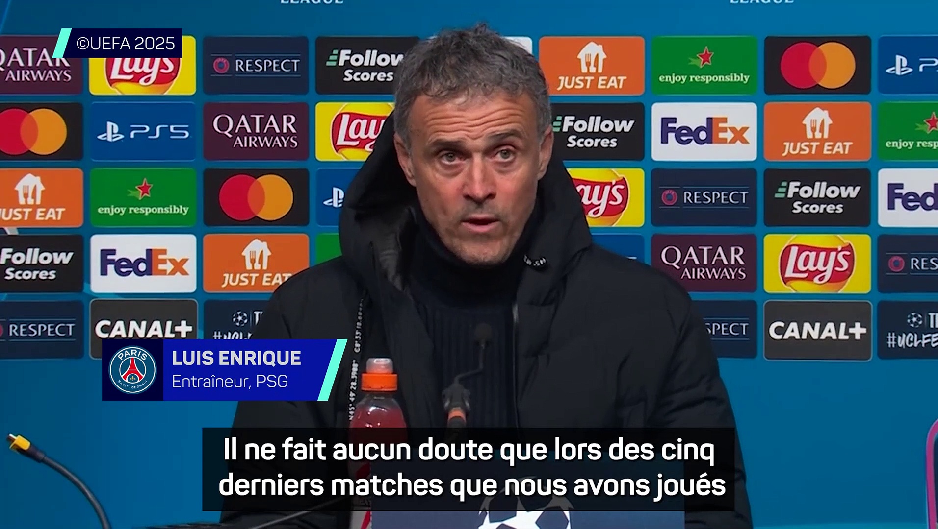 PSG - Luis Enrique : “Il n'y a pas de match facile contre Brest"