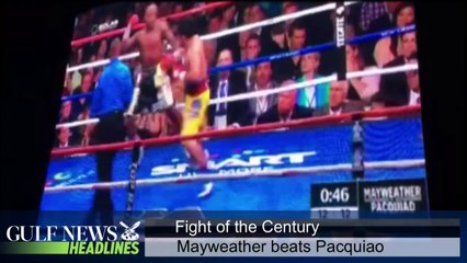 Floyd Mayweather beats Manny Pacquiao - GN Headlines