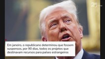 Decreto de Trump suspende parceria para combate a incêndios florestais no Brasil