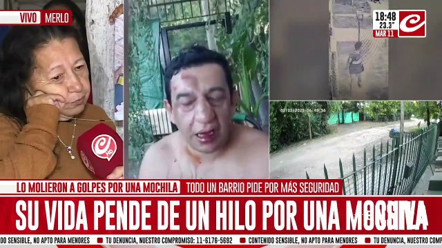 Ola de robos en Merlo: todo un barrio pide por más seguridad