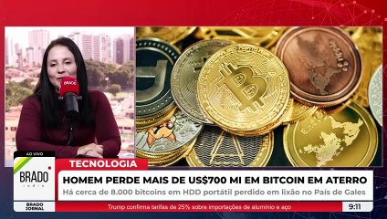 HOMEM PERDE 780 MILHÕES DE DÓLARES EM BITCOIN