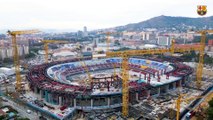 La evolución de las obras del nuevo Camp Nou: de 2023 a 2025