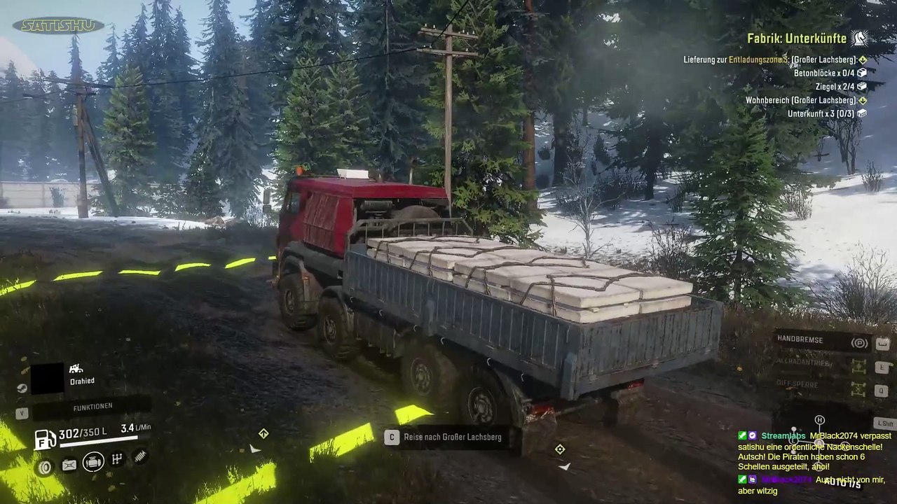 Materialien für die Unterkünfte der Fabrik. | SnowRunner | Ep. 55