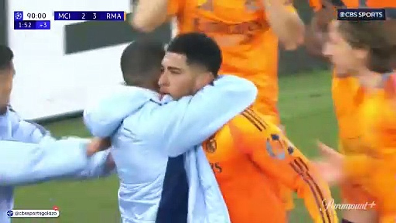 GOAL! Manchester City 2 - [3] Real Madrid - J. Bellingham 90+2 - Klipeleven.com