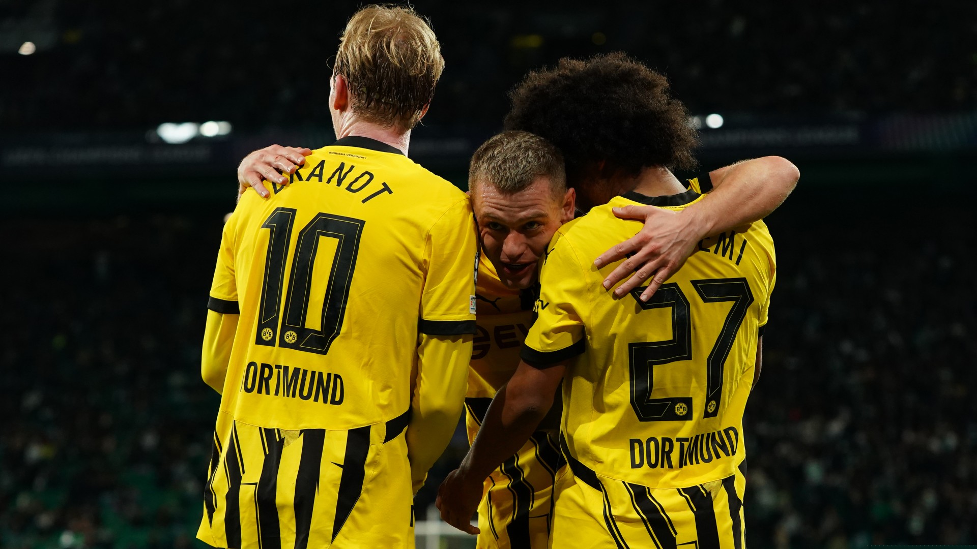 Dortmund dominate away at Sporting