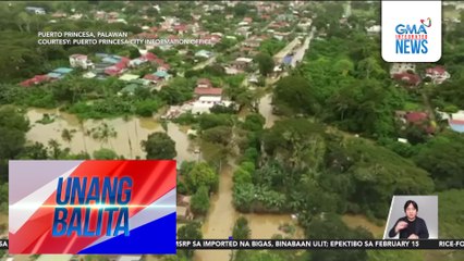 State of calamity, idineklara sa Puerto Princesa dahil sa malawakang baha | Unang Balita