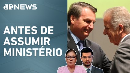 José Múcio diz que pediu ajuda de Bolsonaro para conversar com militares