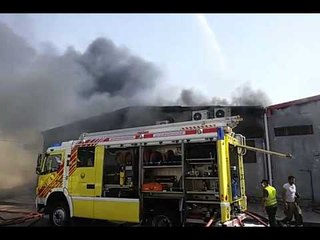 Fire hits Dubai industrial area
