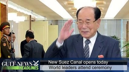 New Suez canal opens today - GN Headlines