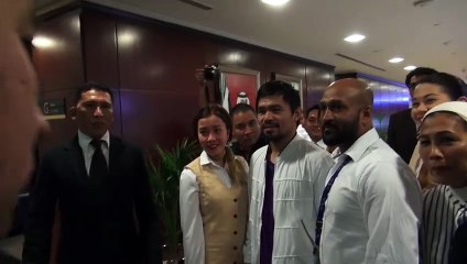 Filipino boxing icon Manny Pacquiao visits Dubai