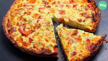 Tarte jambon mozzarella