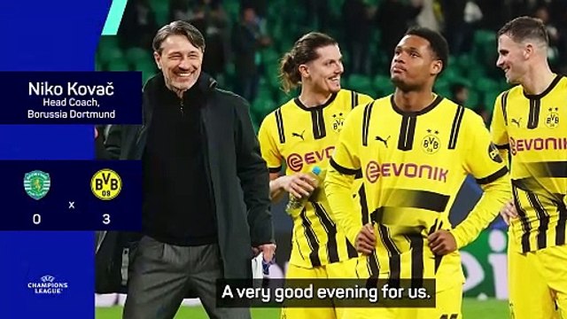 Kovac hails 'fantastic' Dortmund after Sporting thrashing