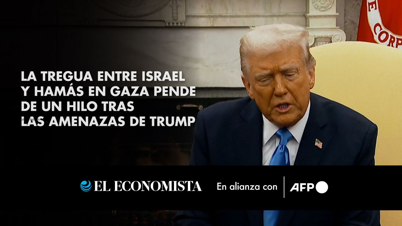 La tregua entre Israel y Hamás en Gaza pende de un hilo tras las amenazas de Trump