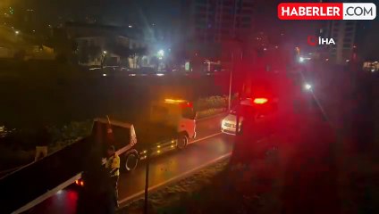 Kağıthane'de Alkollü Sürücünün Otomobili Dere Kenarına Uçtu