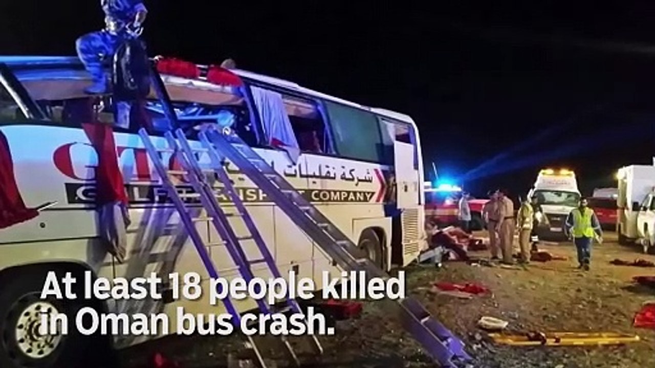 18 killed in Oman crash - GN Headlines