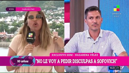 La angustia de Nazarena Vélez al hablar de la detención de Morena Rial: "Me choca"
