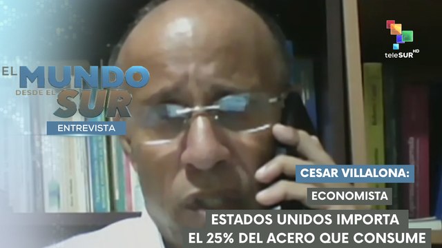 Economista Cesar Villalona EL MUNDO DESDE EL SUR 11-02-2025