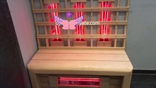 560mm 220v 600w R7S ruby halogen heat lamps for sauna room