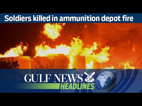 Soldiers killed in ammunition depot fire - GN Headlines