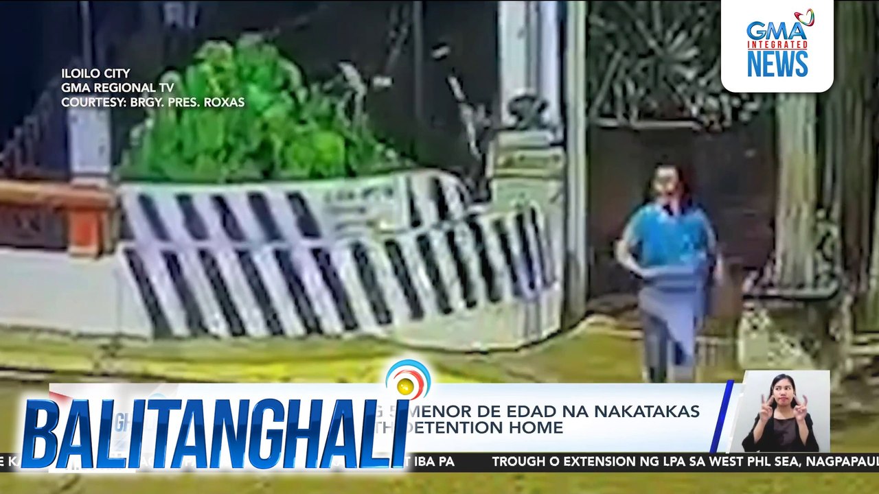 Babae, hinoldap ng 5 menor de edad na nakatakas mula sa isang youth detention home | Balitanghali