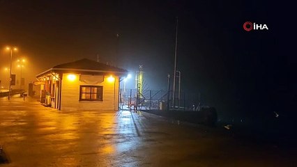 İstanbul'da gece sis etkili oldu! Boğaz trafiği askıya alındı