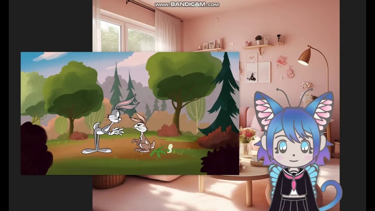 Hilarious Bugs Bunny Reaction