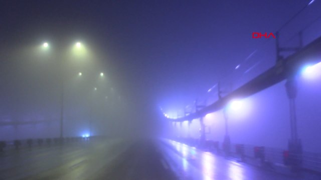 İstanbul'da yoğun sis; boğazda gemi trafiği askıya alındı