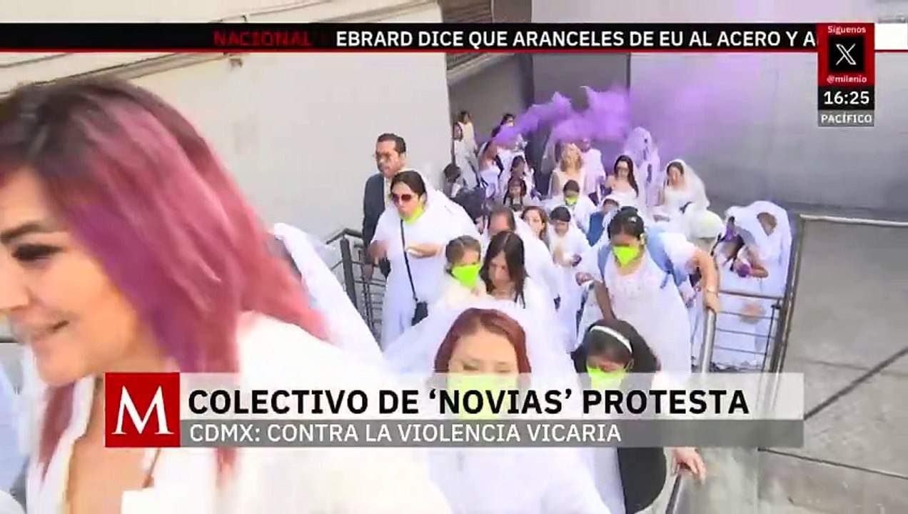 Colectivos de mujeres exigen alto a la violencia vicaria en SCJN
