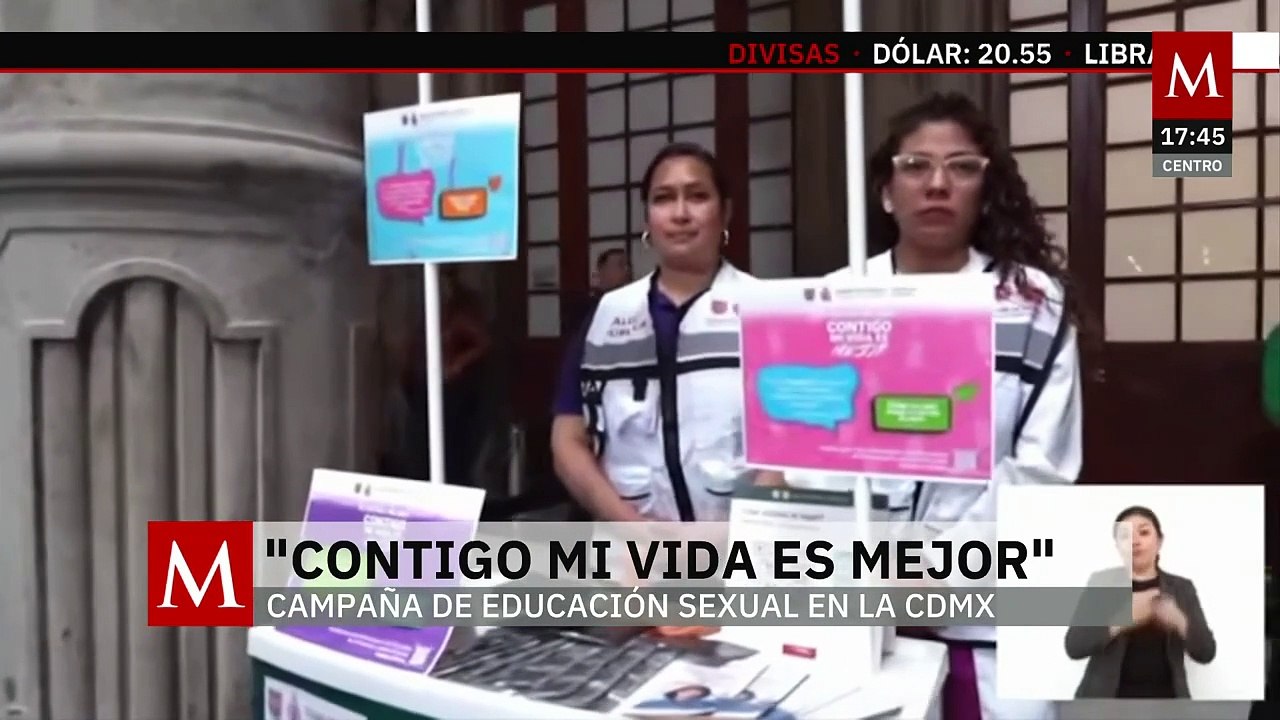 Clara Brugada inicia jornada de educación sexual; habrá módulos de atención en todas las alcaldías
