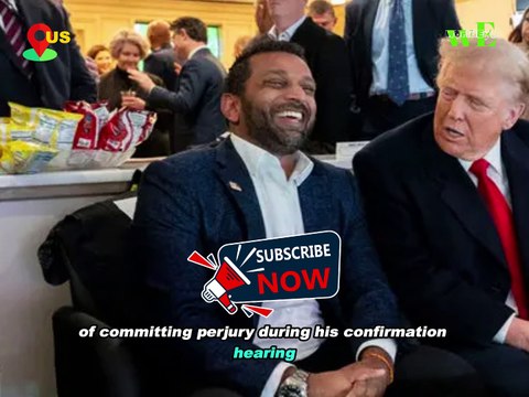 Senator Dick Durbin Accuses Trump’s FBI Pick Kash Patel of Perjury in Confirmation Hearing - WorldEye