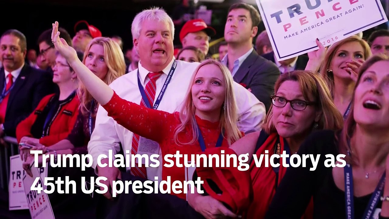 Trump claims stunning victory as 45th US president - GN Headlines