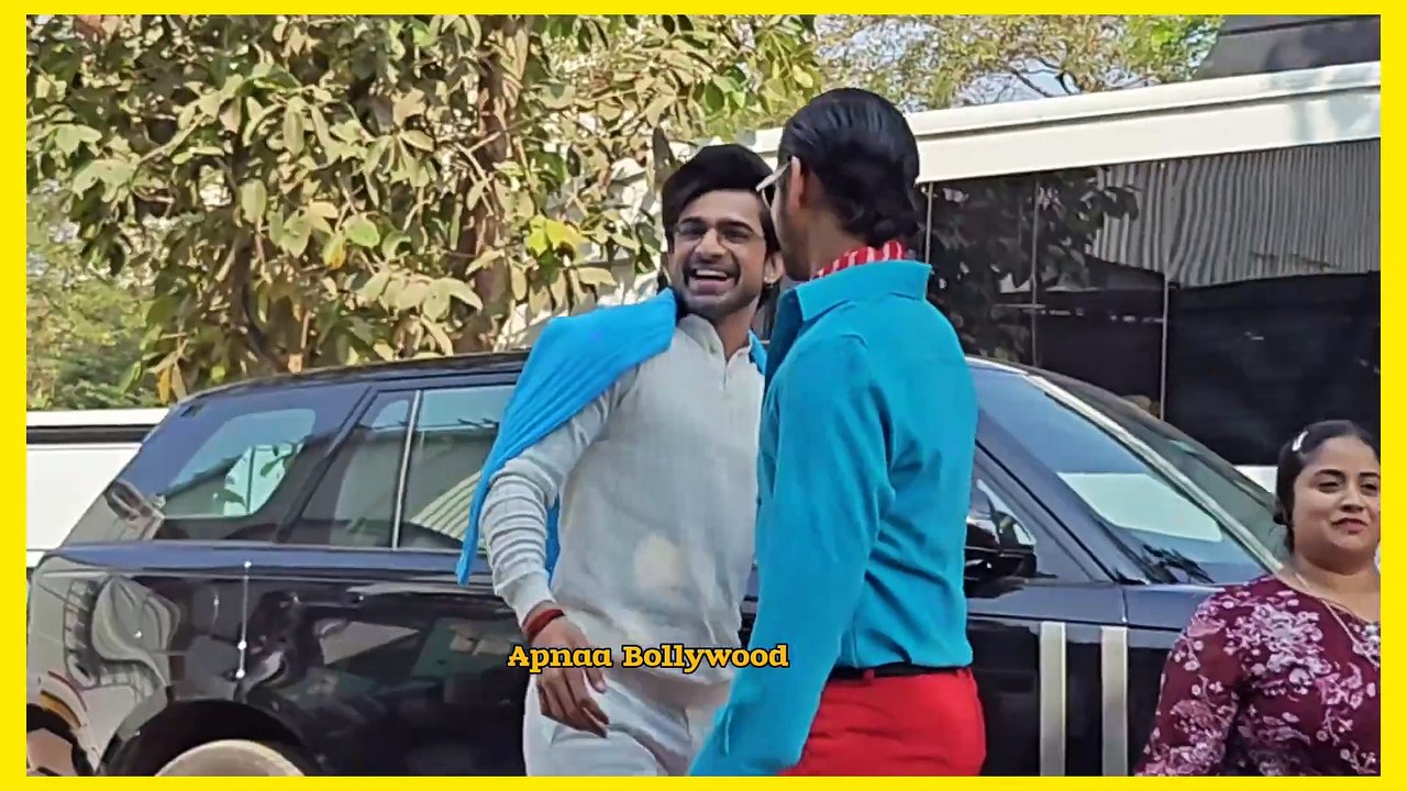 Abhishek Kumar as SRK Very Funny Moments with Samarth Jurel at Laughter chefs S2 Shoot