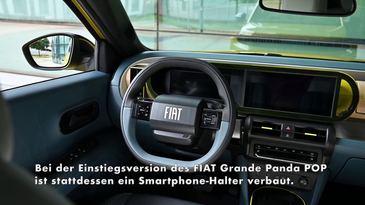 Der neue Fiat Grande Panda - Infotainment und vernetzte Dienstleistungen
