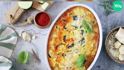 Flan de courgettes fondant