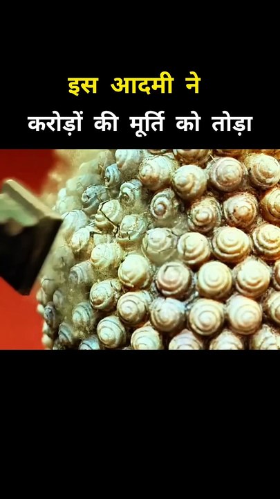 इस आदमी ने करोड़ों की मूर्ति को तोड़ा