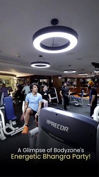 Aerobics Classes in Chandigarh | Premium Gym in Chandigarh | Energetic Bhangra Party at BodyZone