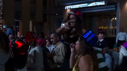 Highlights from the 2017 NYE fireworks at the Burj Khalifa