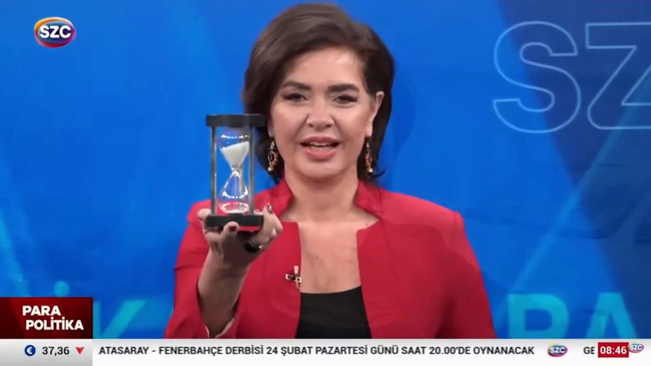 Kelepçe çıktı, Özlem Gürses SÖZCÜ TV stüdyosunda