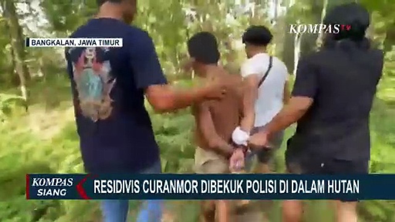 Satreskrim Polres Bangkalan Tangkap Residivis Penadah Motor Curian