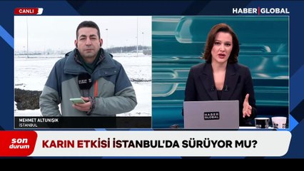 Kar yağışı İstanbul’u ne zaman terk edecek?